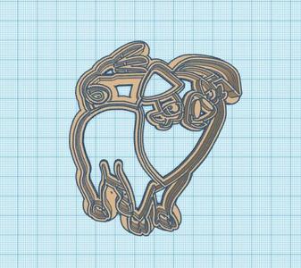 Pokemon: Oinkologne Cookie Cutters