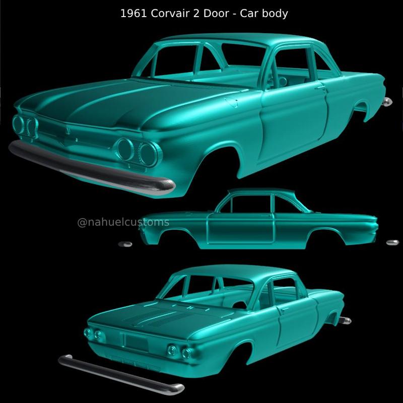 1961 Corvair 2 Door - Car body