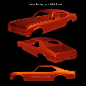 Nova Funny car - 1/16 Scale