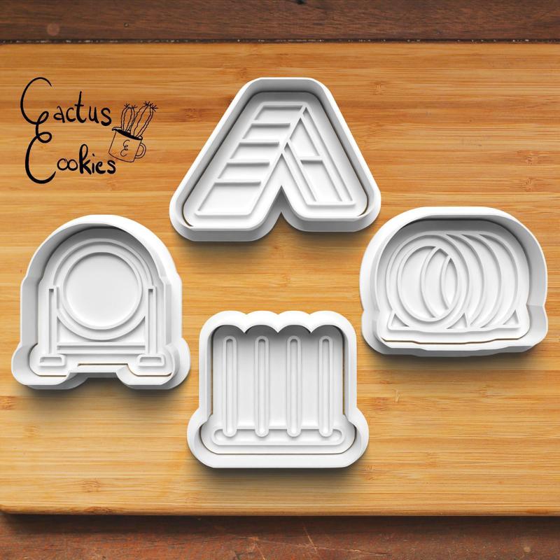 Dog Agility Cookie Cutter set 0878