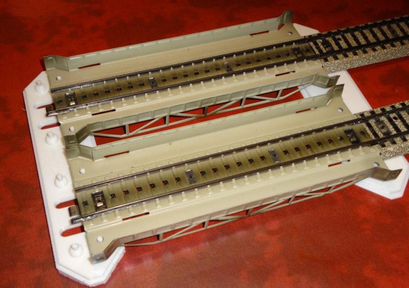 Pillars for Märklin tin - bridges - double version