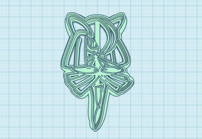 Pokemon: Kirlia Cookie Cutter