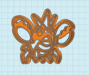 Pokemon: Corphish Cookie Cutter