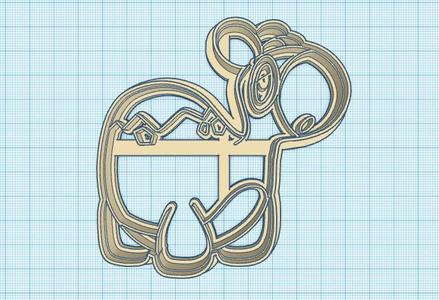 Pokemon: Numel Cookie Cutter