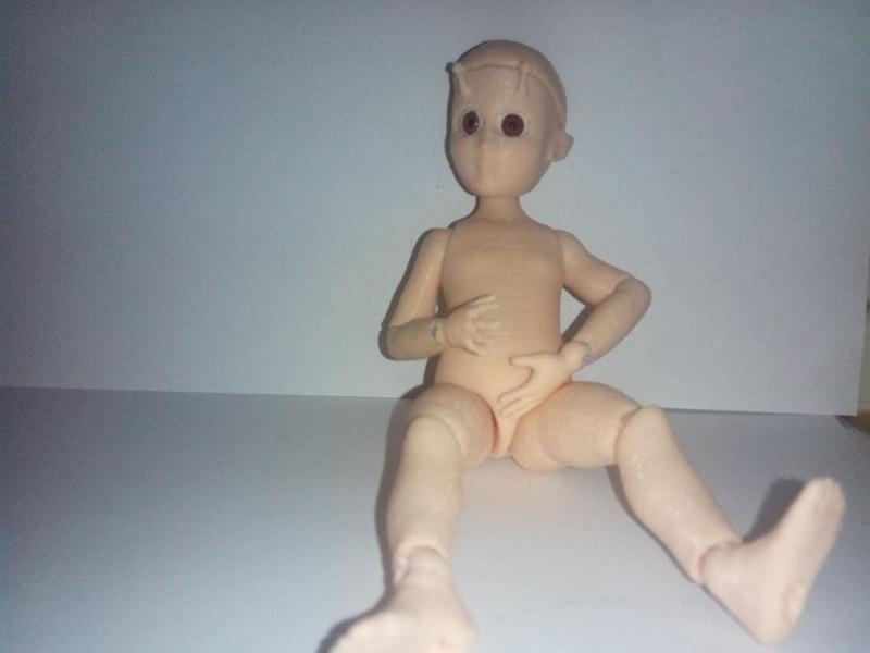 Ball Jointed Pixie Doll (head remix)