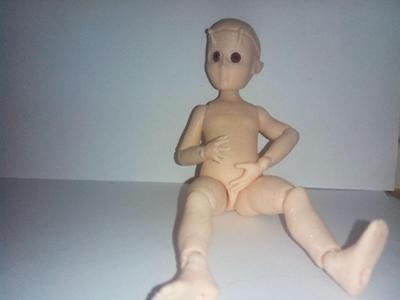 Ball Jointed Pixie Doll (head remix)