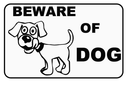 Beware of dog - signs