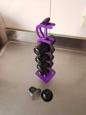 Soporte vertical para cápsulas Nespresso