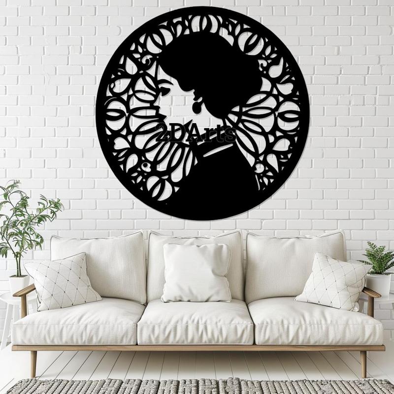 Spanish Women 2D Wall Art/Window Art