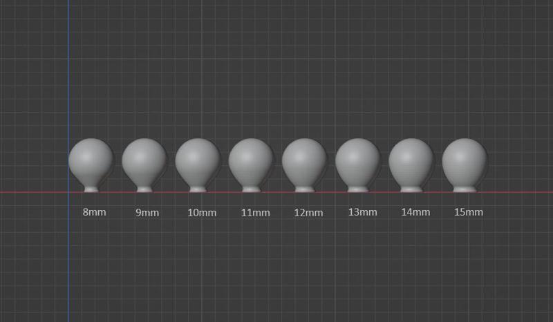 Cat toy in the form of a ball with treats (35mm size)