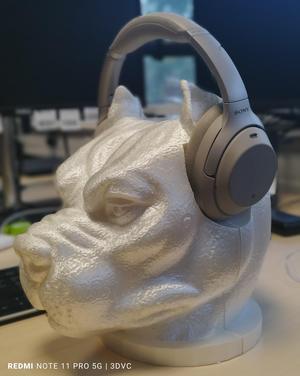 Headphone holder / Pitbull headphone holder