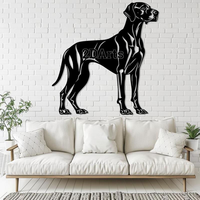 Great Dane 2D Wall Art/Window Art