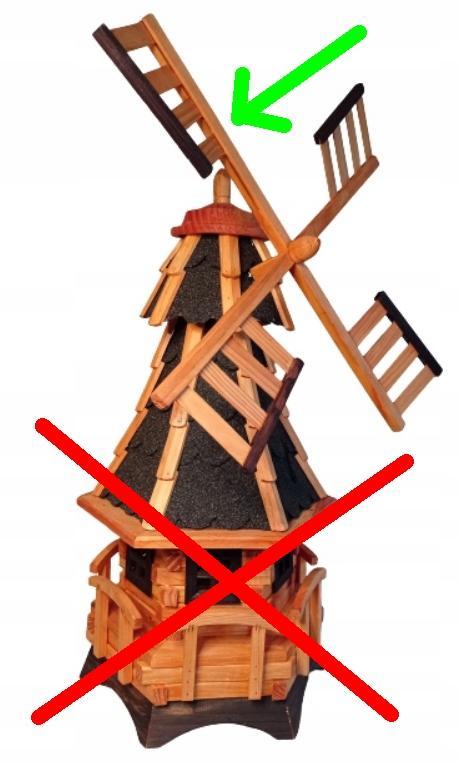 Spare blades for garden windmill (72cm)