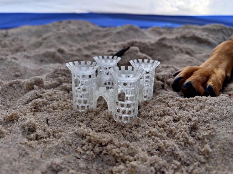 Aquarium castle for shrimp