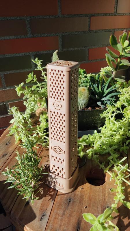 Decorative air freshener - incense tower
