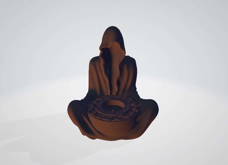 Ghost carrying runic incense - Ghost porta sahumerio runico - Ghost carrying runic incense