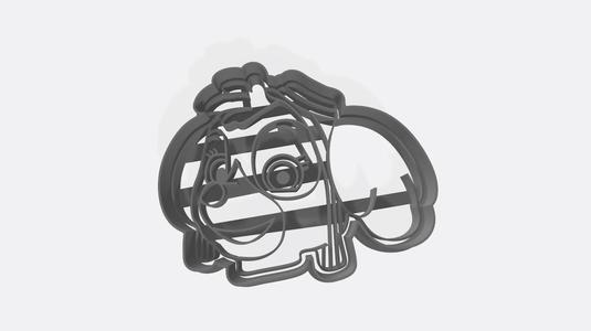 cookie cutter cookie cutter mold skye paw patrol dog cookie 8cm