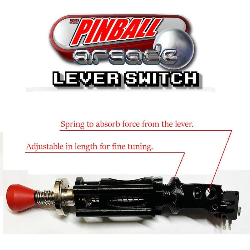 Arcade Pinball lever switch housing