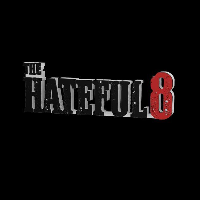 3D MULTICOLOR LOGO/SIGN - The Hateful Eight