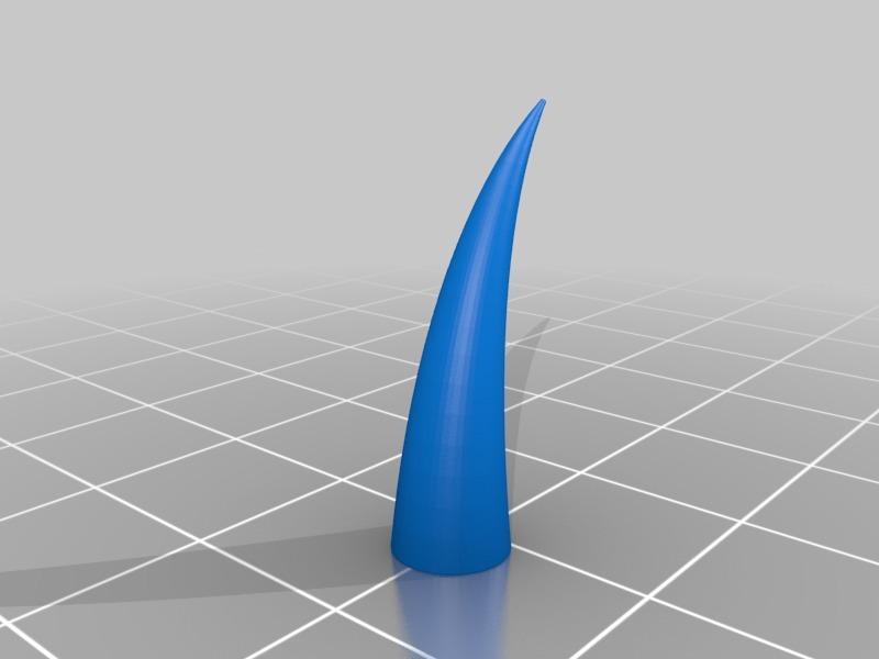 OpenScad Parabolic curved cone or tapered horn