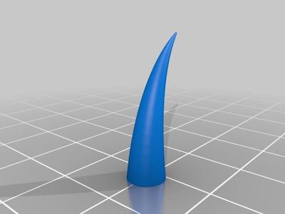 OpenScad Parabolic curved cone or tapered horn
