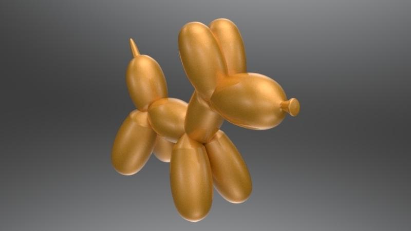 Escultura Globo Perro