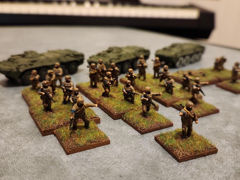 15mm Modern Ukrainian/Russian Infantry Pack