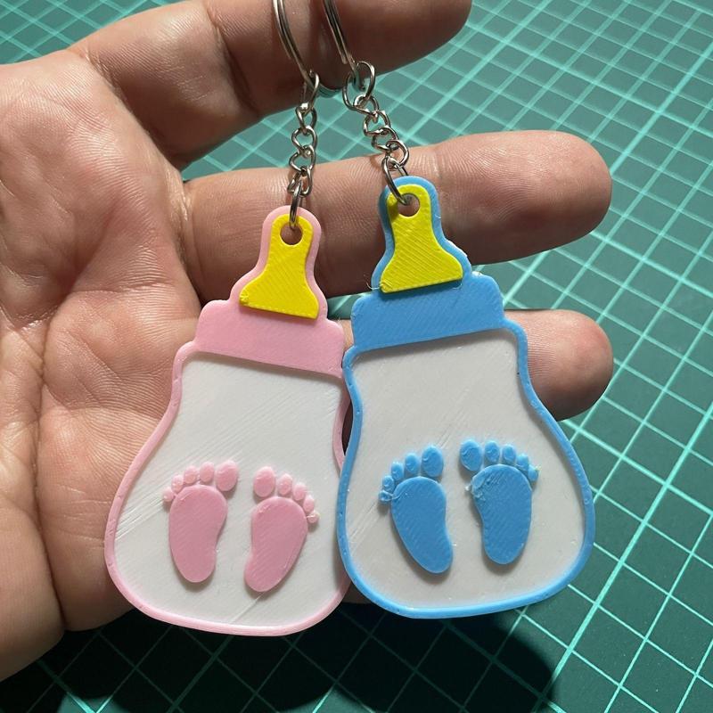 baby shower key chains