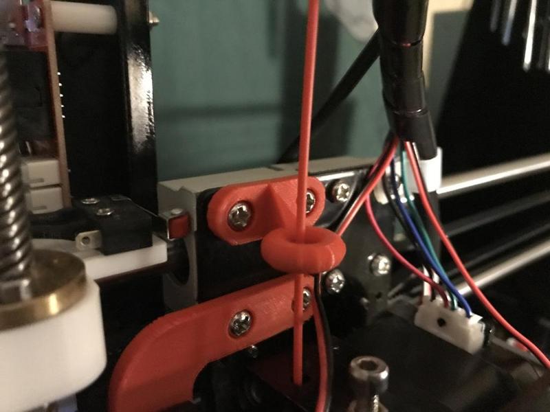 Anet A8 filament guide