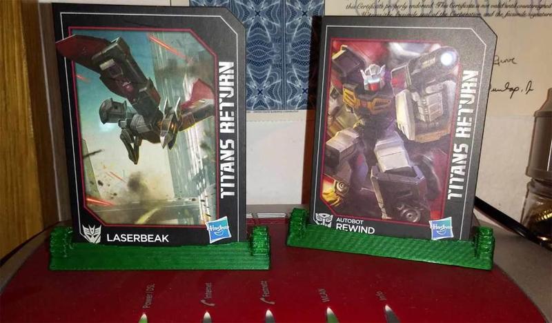 Simple Card holder (geared for deco)