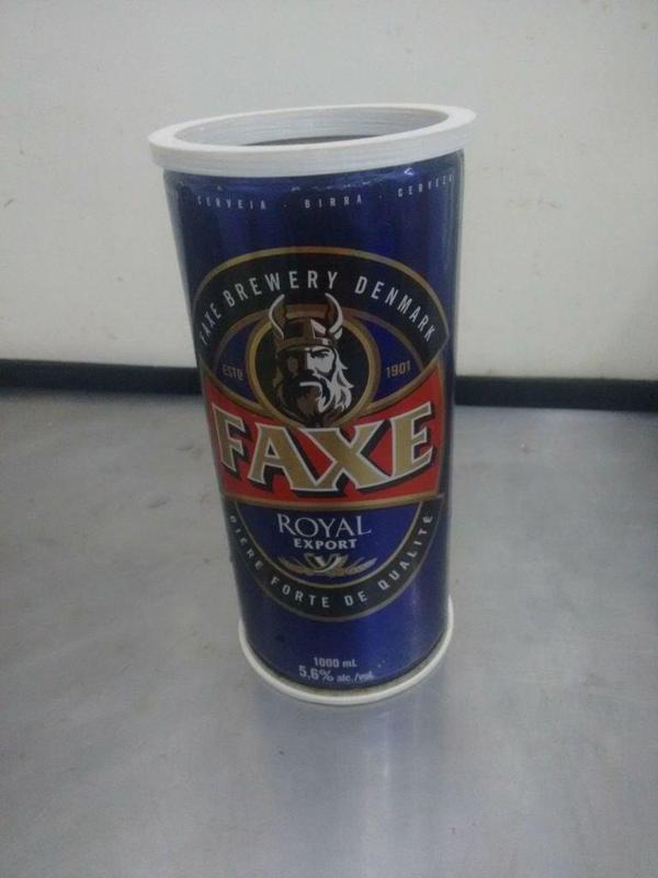 Can lid for FAXE beer