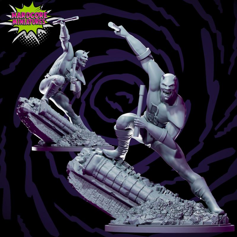 MARVEL CRISIS PROTOCOL DARKDEVIL PRESUPPORTED INCLUDED