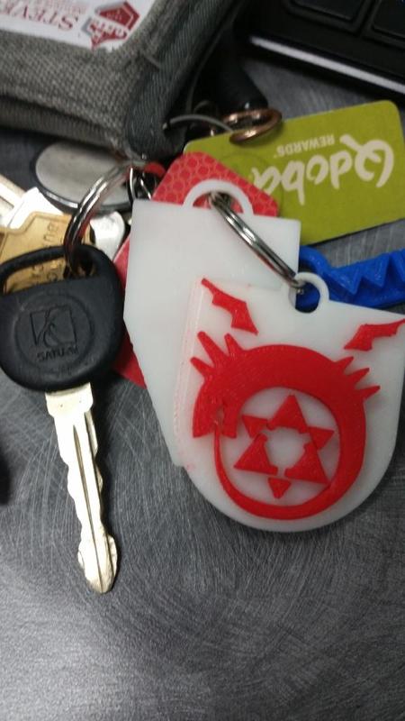 FMA Ouroboros Keychain