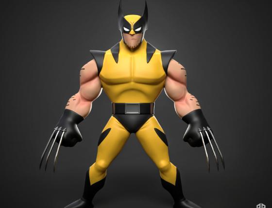 Wolverine cartoon
