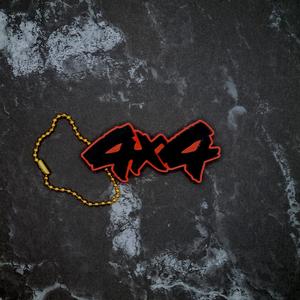 4x4 Rugged Keychain (with outline) - JCreateNZ