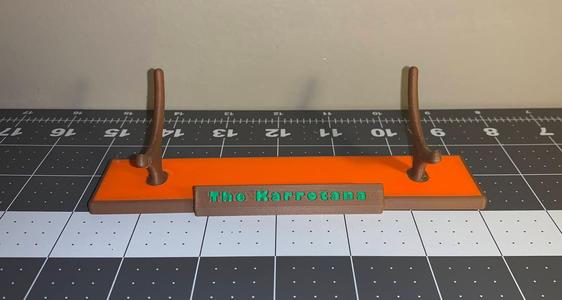 Karrotana Display Stand - For Carrot Swords!
