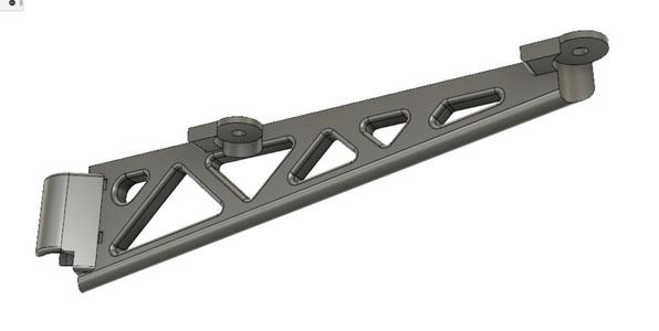 Ender - 4 Heat Bed Supports + Strain Relief