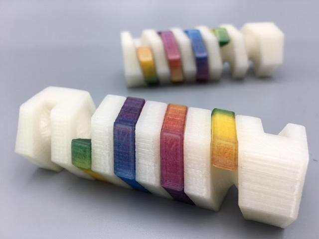 Multicolor Un-Manufacturable Part