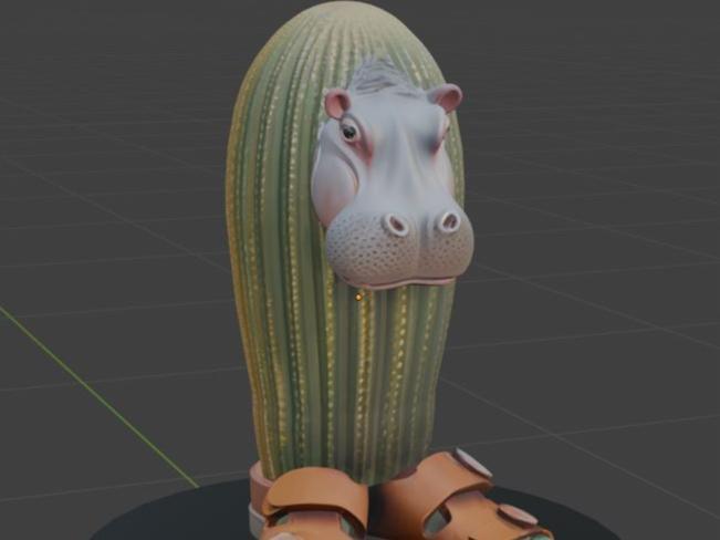 Brainrot Series | The Hippopotamus Cactus