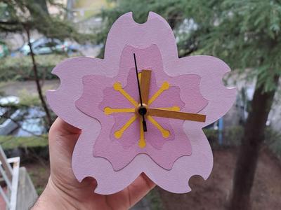 Cherry Blossom Clock Animal Crossing