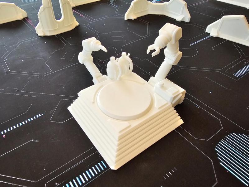 Libertas Repair Station Miniature Terrain