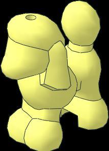 Brick Part 11575 Poodle