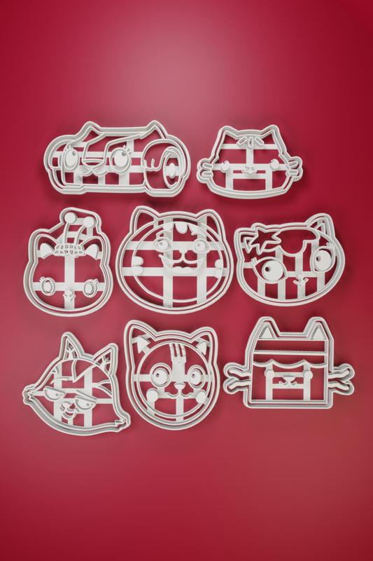 GABY DOLL HOUSE - 08 COOKIE CUTTERS