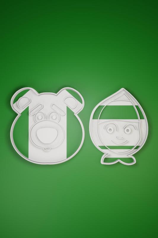 MASHA AND THE BEAR - COOKIE CUTTERS
