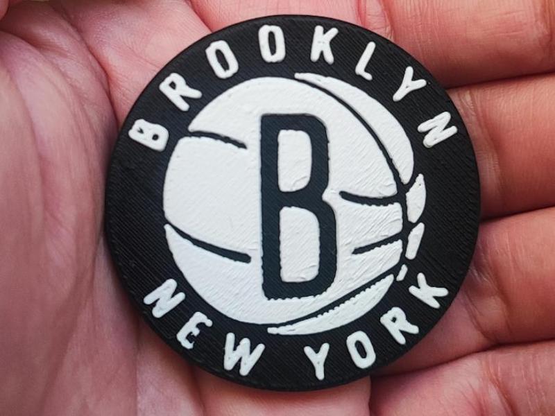 Brooklyn Nets logo magnete