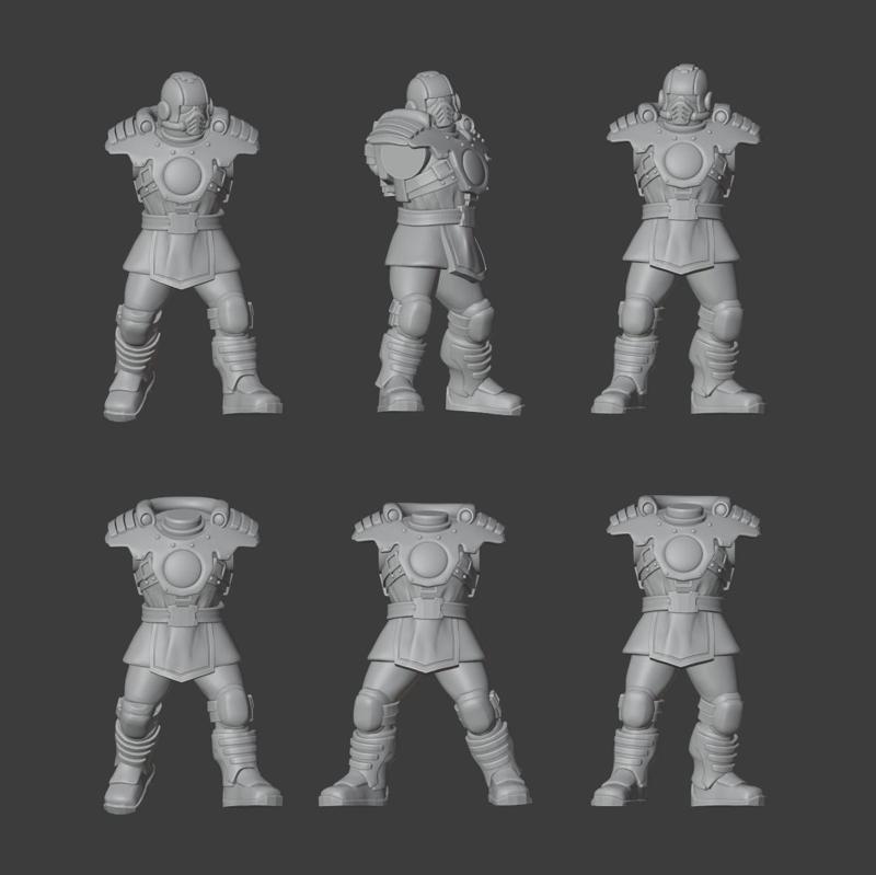 Lawdog Enforcers - Torsos