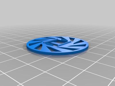 Circular Neopixel Mount - single adafruit breadboard neopixel