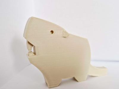 Beaver statue