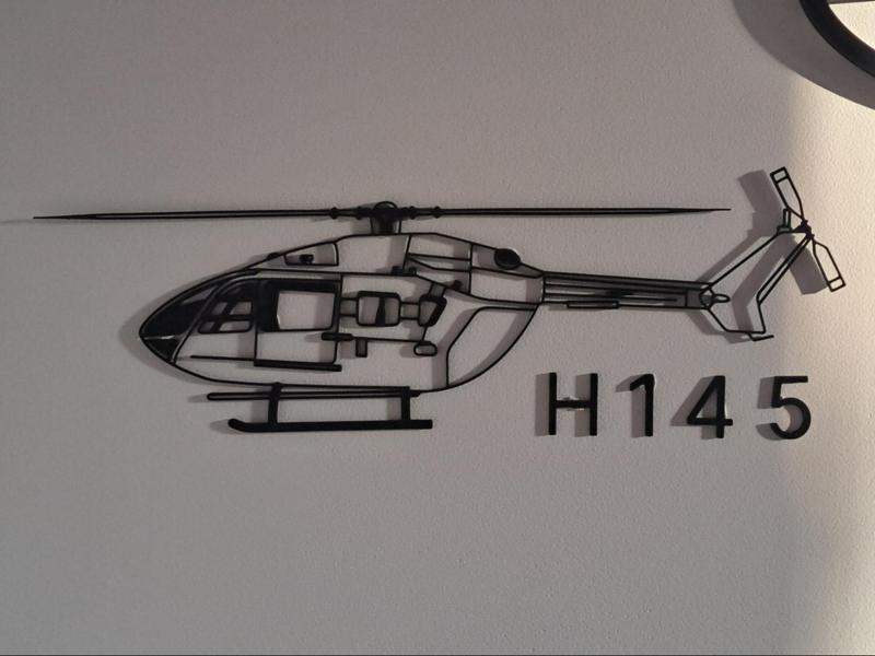 H145 wallart
