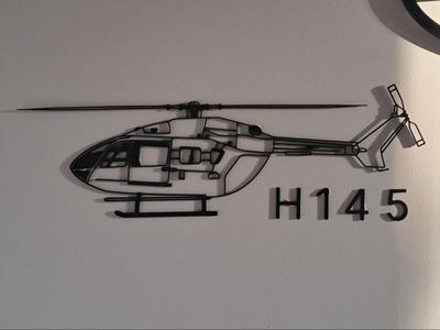 H145 wallart
